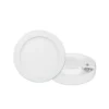 Prios Plafón LED Edwina, blanco, 12 cm, lote de 10