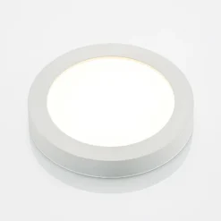Prios Plafón LED Edwina, blanco, 25 cm, set de 3