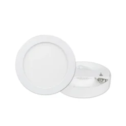 Prios Plafón LED Edwina, blanco, 23 cm, set de 3