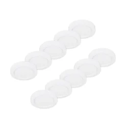 Prios Plafón LED Edwina, blanco, 18 cm, lote de 10