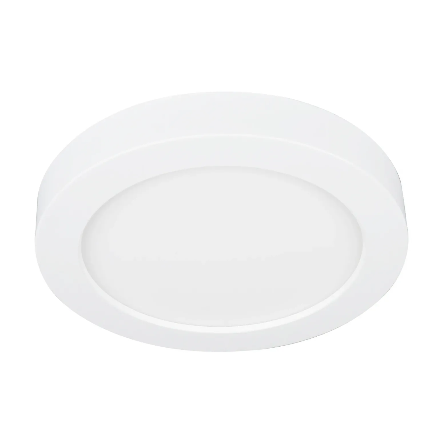 Prios Plafón LED Edwina, blanco, 12 cm, lote de 2