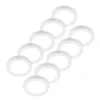 Prios Plafón LED Edwina, blanco, 25 cm, lote de 10