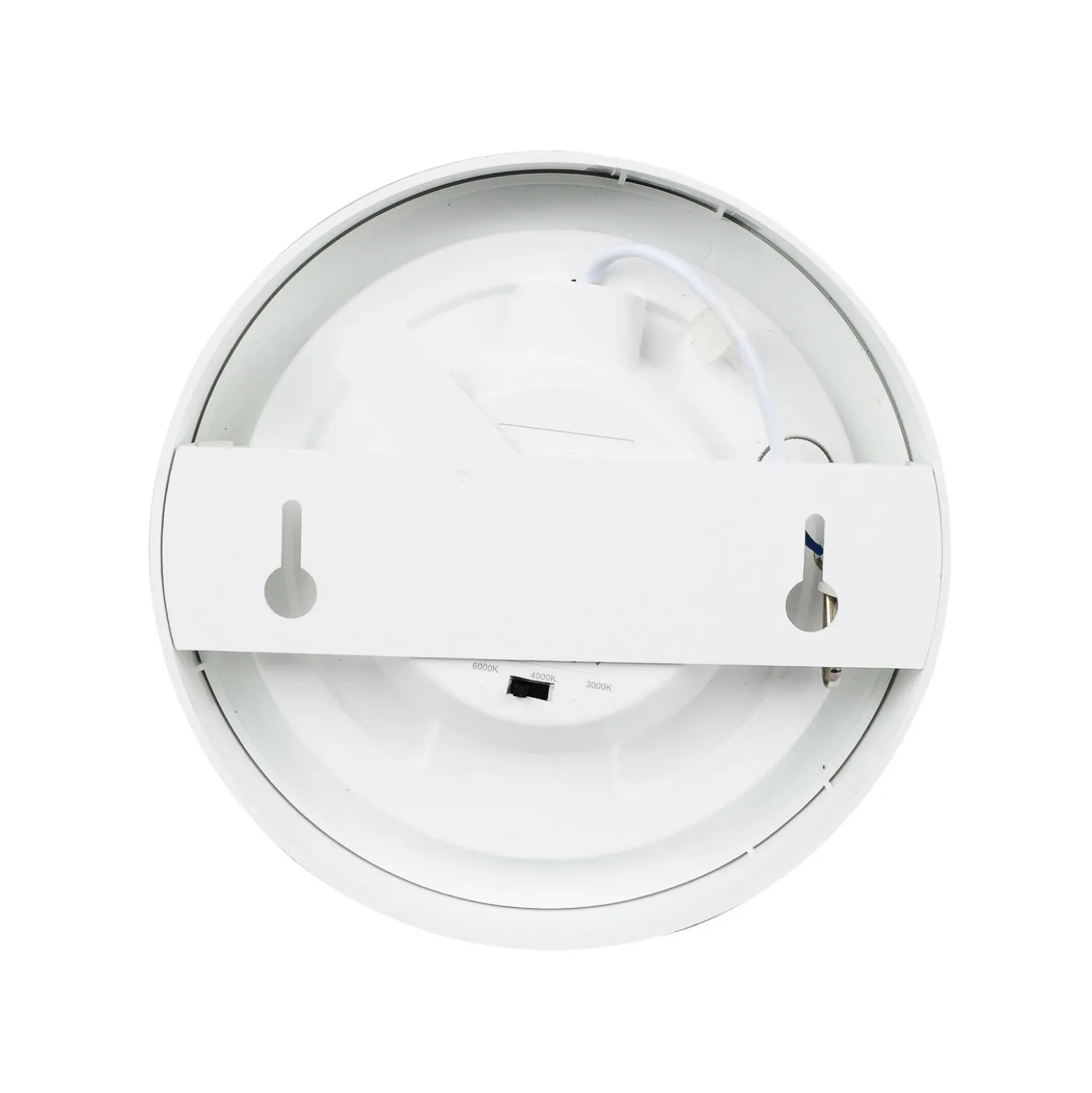 Prios Plafón LED Edwina, blanco, 18 cm, set de 3