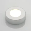 Prios Plafón LED Edwina, plata, 12 cm, lote de 2