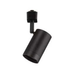 Prios sistema de riel trifásico Jorell, negro, 3 luces, GU10