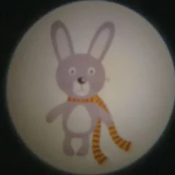 Proyector de bolsillo Animales, funciona 6 pilas