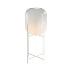 pulpo lámpara de pie Oda In Between, luz de luna blanco/blanco, 111 cm