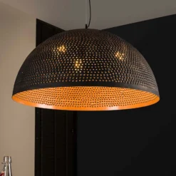 Punchray lámpara colgante de metal, 1 luz