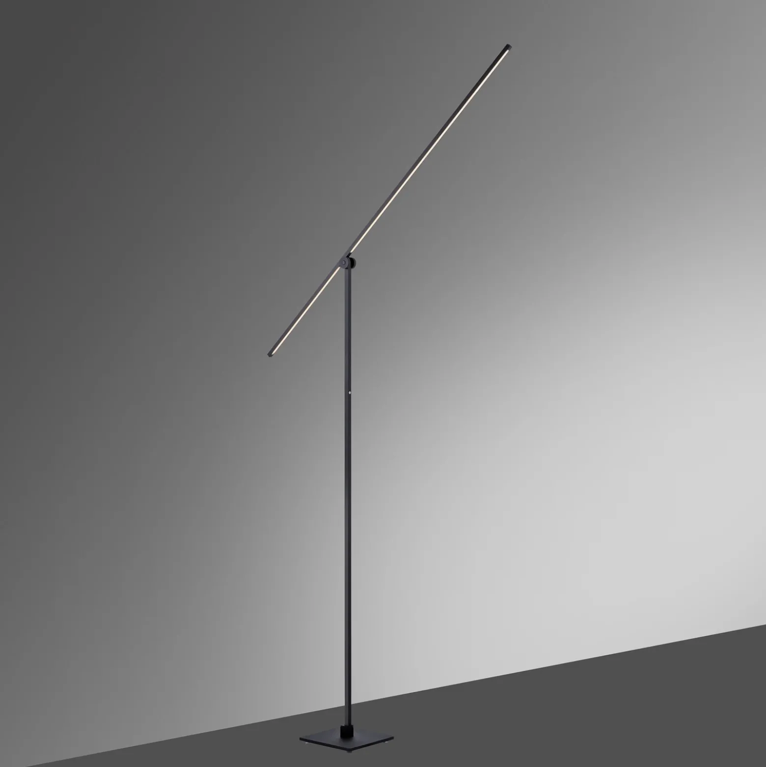 PURE Grafo lámpara de pie LED con atenuador táctil