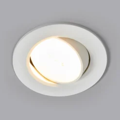 Quentin lámpara empotrable LED en blanco, 6W