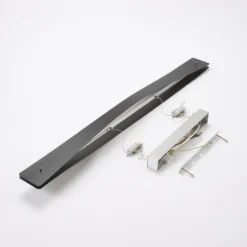 Quitani Lámpara colgante LED Lian, negro/aluminio