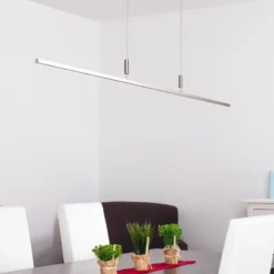 Quitani Lámpara colgante LED Tolu, longitud 180 cm, atenuable