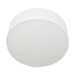 Quitani plafón Gala, Ø 50 cm, chintz, blanco, Ø 50 cm