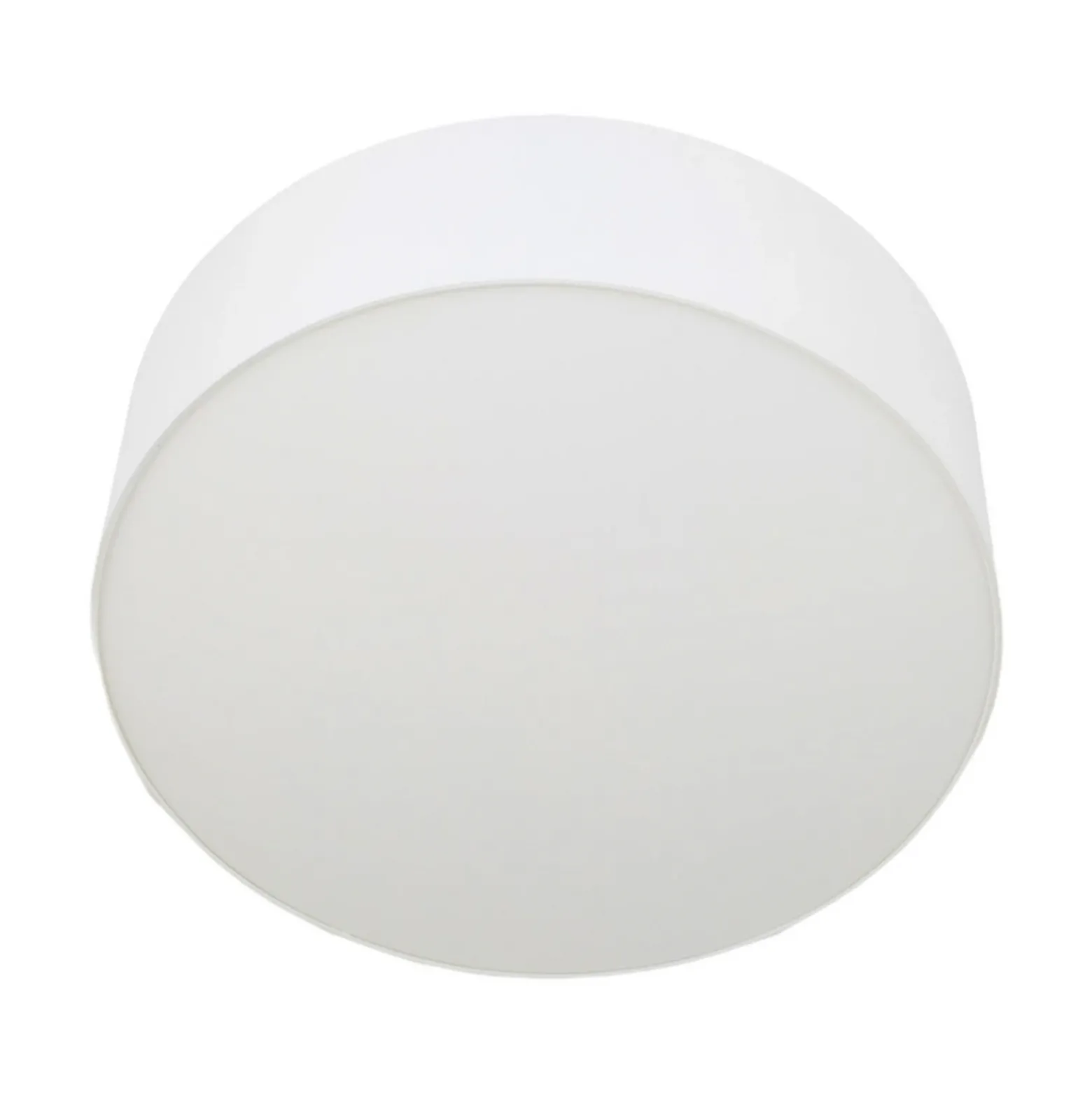 Quitani plafón Gala, Ø 50 cm, chintz, blanco, Ø 50 cm