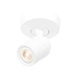 Razza downlight de techo, blanco, Ø 13 cm, metal