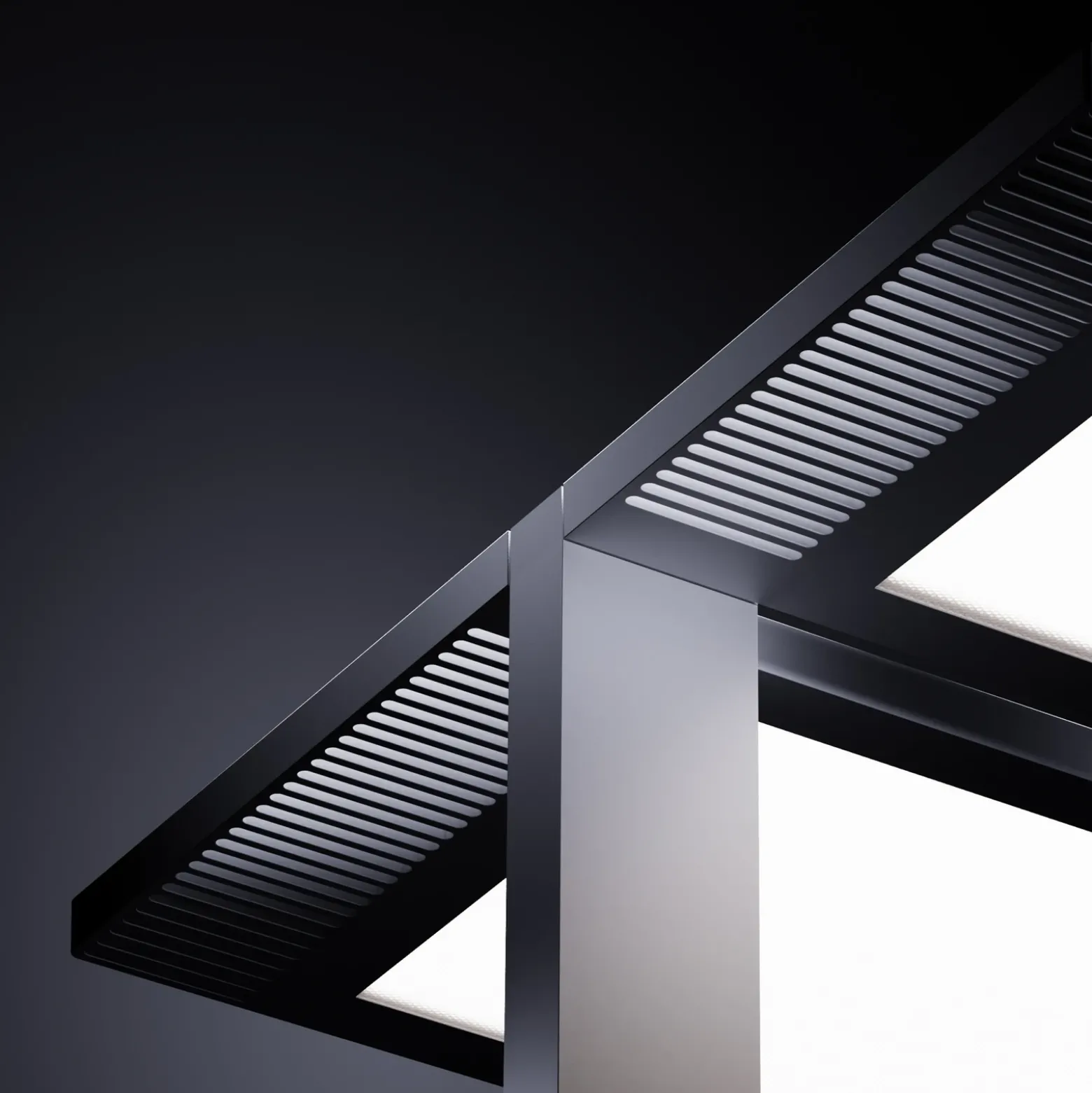 Regent Lighting Lightpad LED 2 centro pie blanco