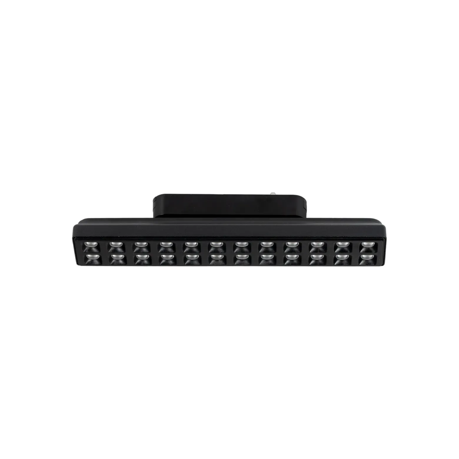 Regleta LED Lindby 48 V Lumaro, negra, 24 puntos, atenuable