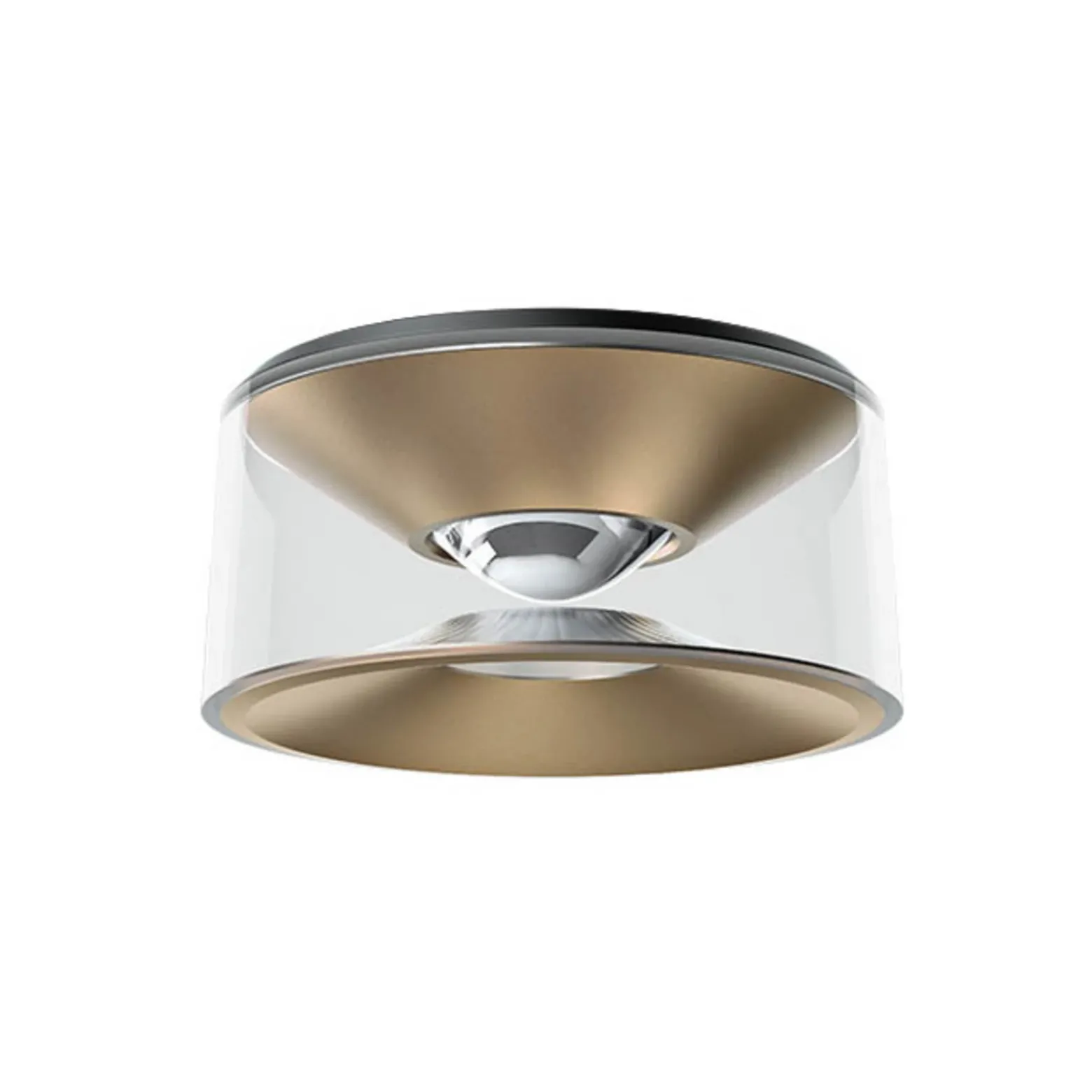 Ribag Vior Plafón LED oro arena 60° 2.700K