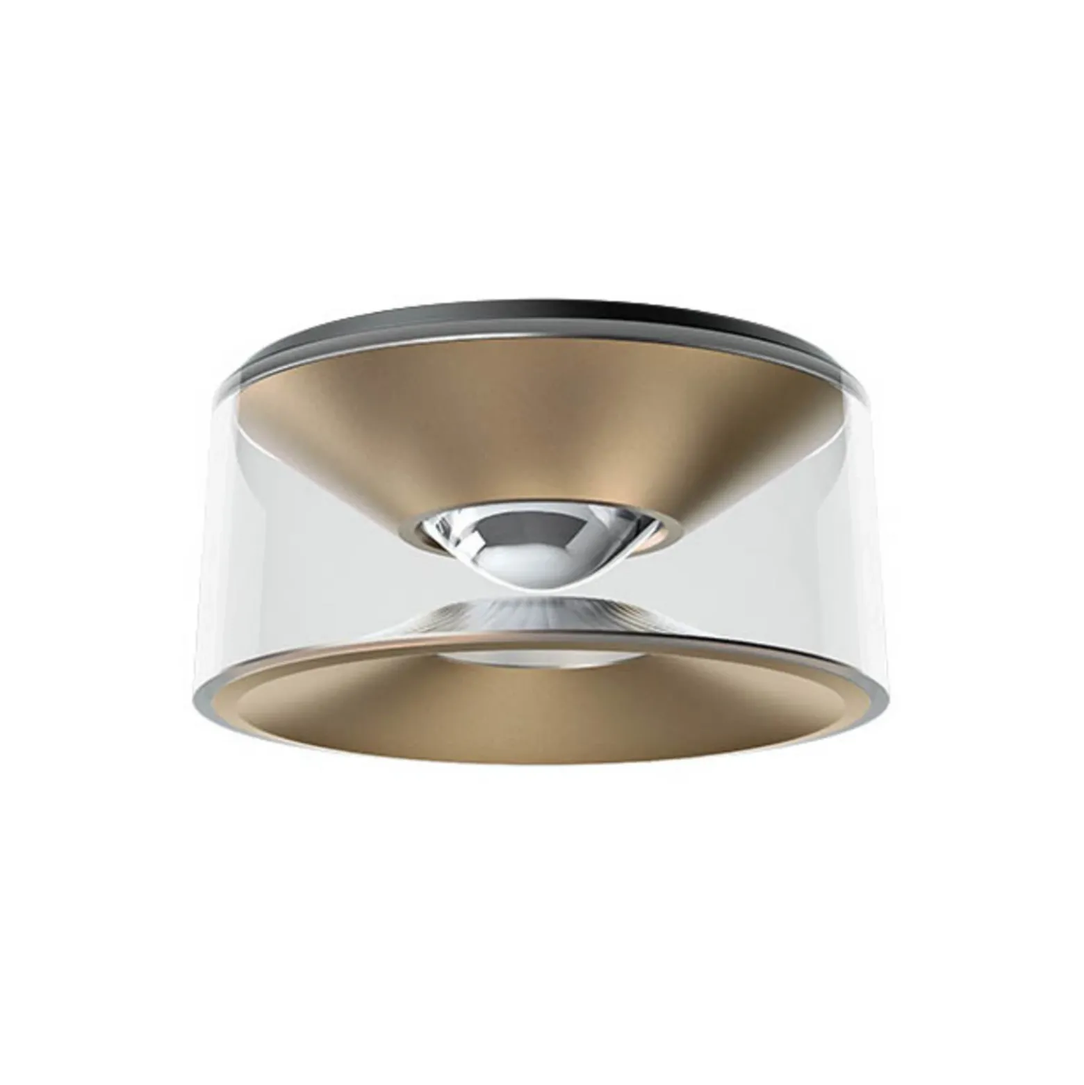 Ribag Vior Plafón LED oro arena 40° 2.700K