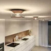 Ribag Vior Plafón LED oro rosa 40° 2.700K