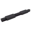 Riel conector flexible, riel monofásico, negro