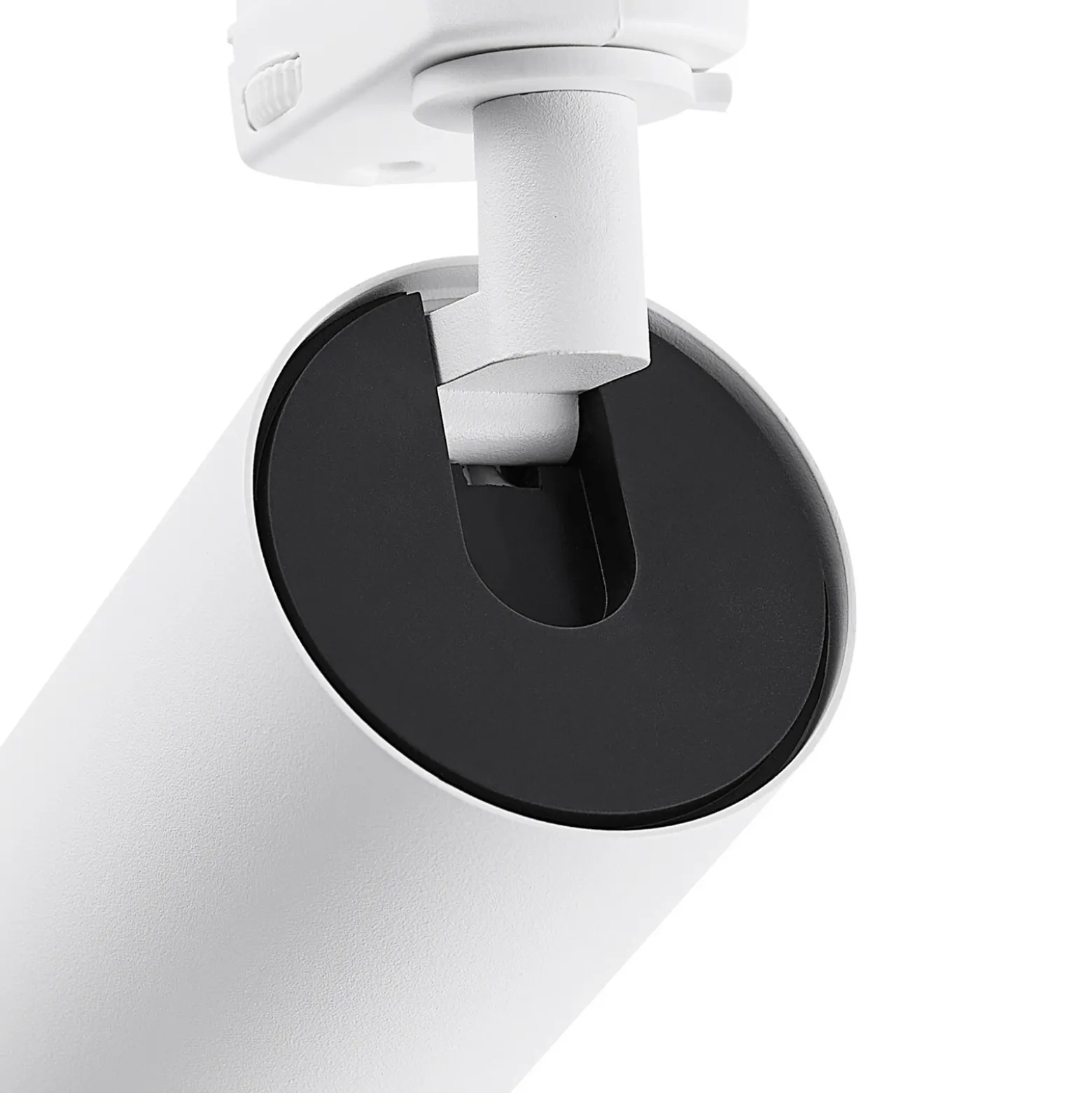 riel trifásico spot Can, blanco, aluminio, GU10, orientable