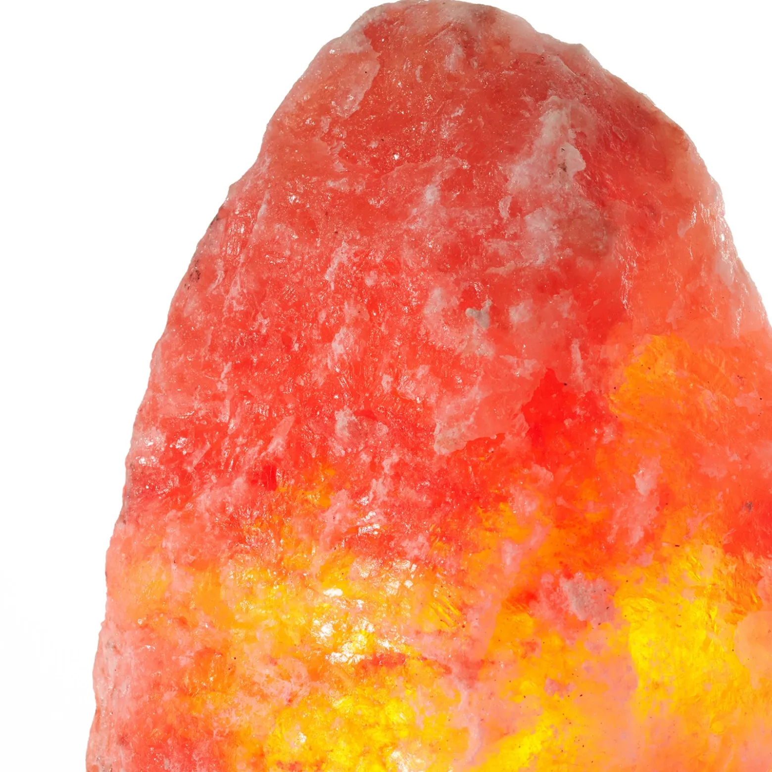 ROCK - Lámpara de cristal de sal 4-6 kg, altura aprox. 23 cm