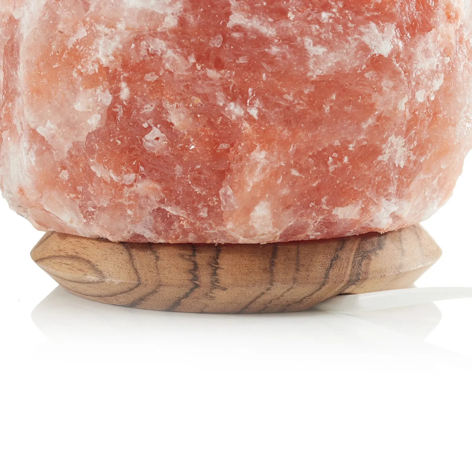 ROCK - Lámpara de cristal de sal 4-6 kg, altura aprox. 23 cm