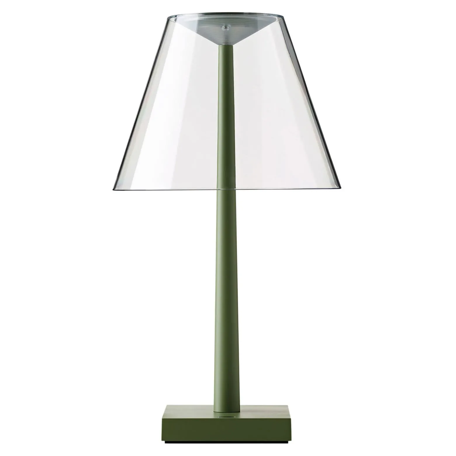 Rotaliana Dina+ T1 LED lámpara de mesa recargable verde