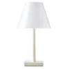 Rotaliana Dina+ T1 LED lámpara de mesa recargable crema