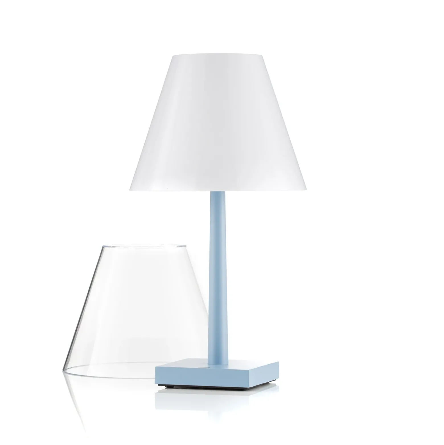 Rotaliana Dina+ T1 LED lámpara de mesa recargable luz azul