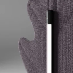Rotaliana Eden Oak lámpara de pie LED, gris