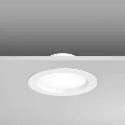 RZB HB 801 LED downlight empotrable IP54 Ø19cm 16W