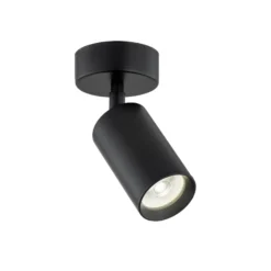 Sado downlight de techo, 1 luz, antracita, acero, regulable