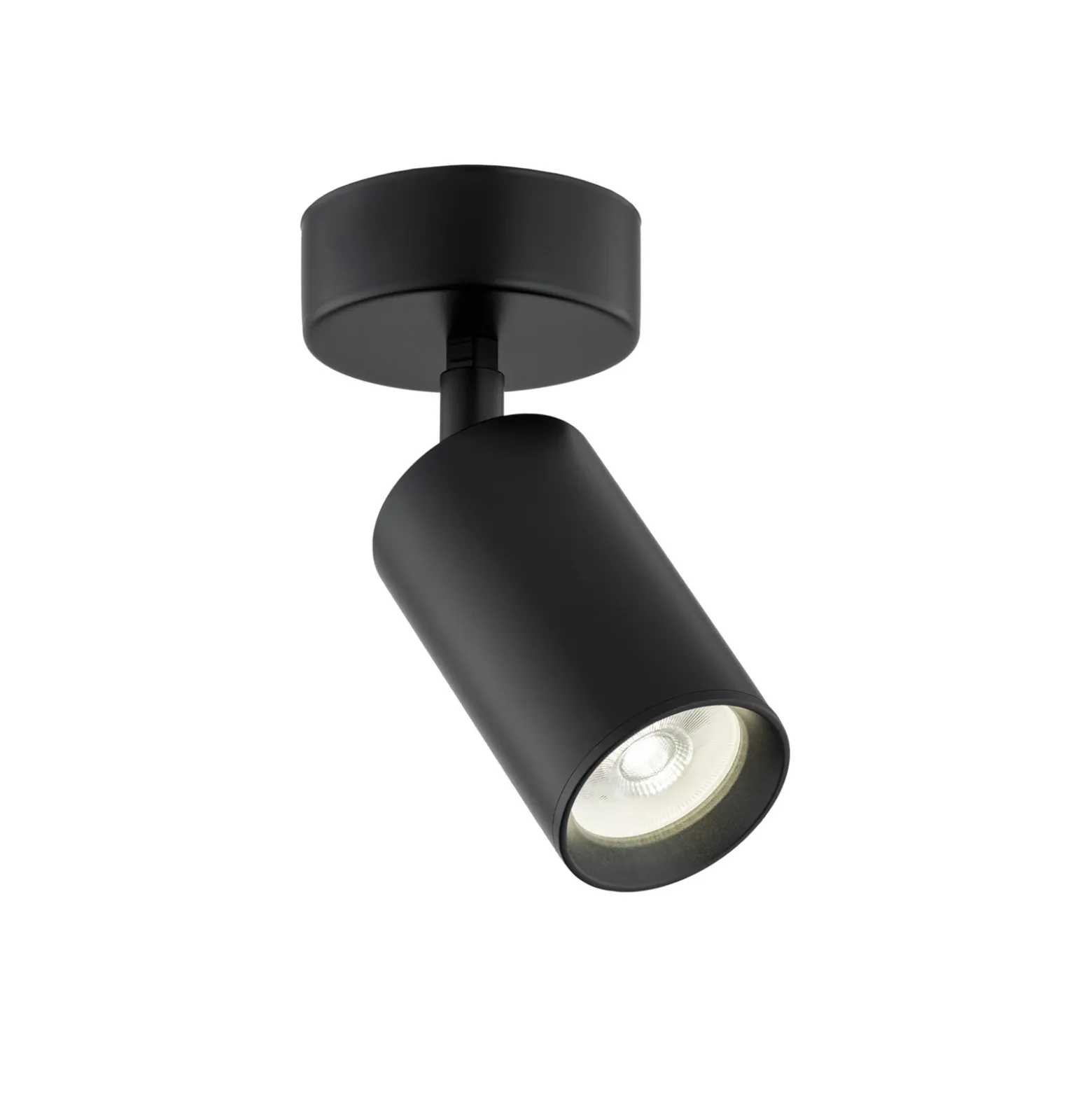 Sado downlight de techo, 1 luz, antracita, acero, regulable