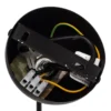 Saglam 3774 lámpara colgante 1 luz Ø30cm negro/oro