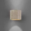 Schöner Wohnen Aplique de pared Traventa, beige, arriba/abajo, G9