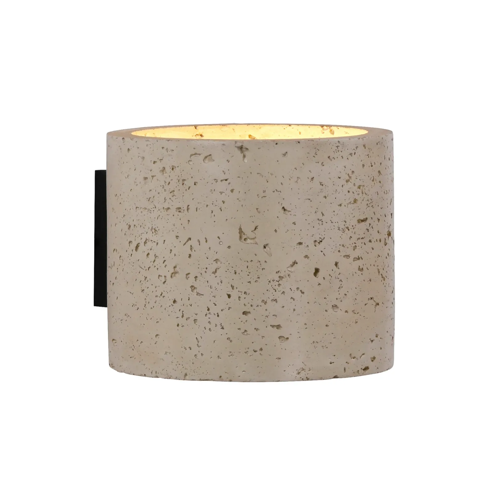 Schöner Wohnen Aplique de pared Traventa, beige, arriba/abajo, G9