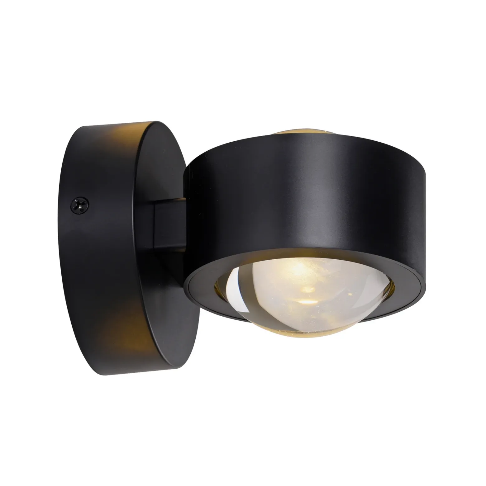 Schöner Wohnen aplique de pared LED Chia, negra, 3000 K, arriba/abajo