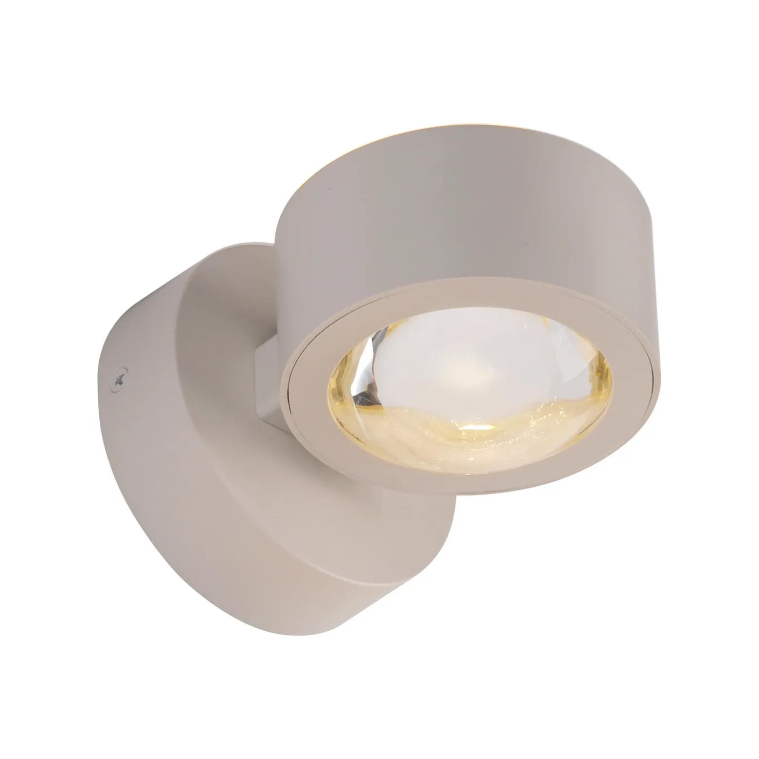 Schöner Wohnen aplique de pared LED Chia, arena 3000 K arriba/abajo