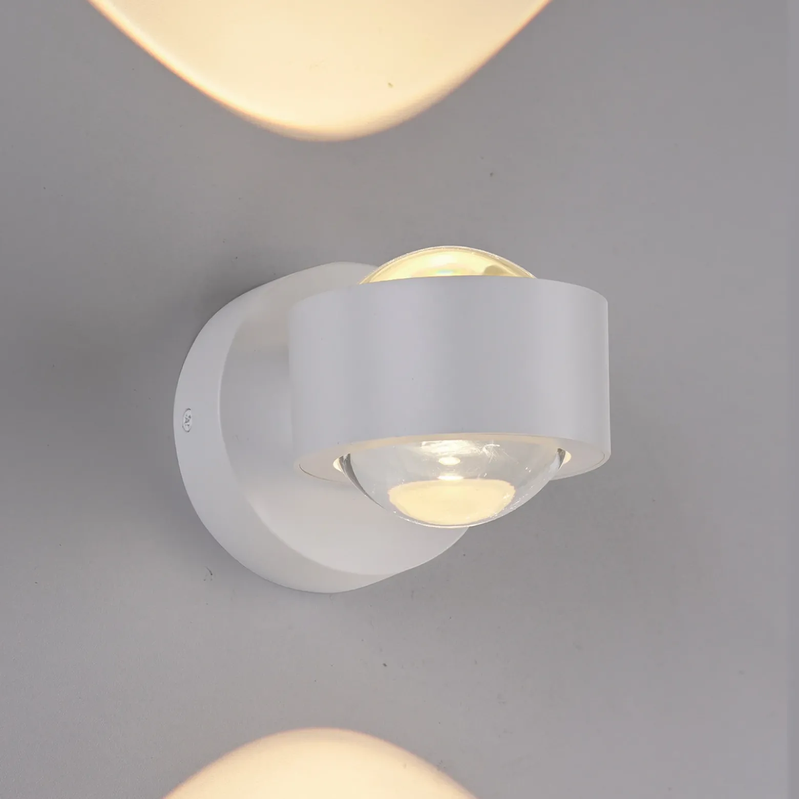 Schöner Wohnen Aplique de pared LED Chia, blanco, 3000 K, arriba/abajo