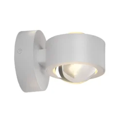 Schöner Wohnen Aplique de pared LED Chia, blanco, 3000 K, arriba/abajo