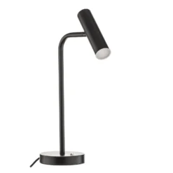 Schöner Wohnen Stina lámpara de mesa LED, negro