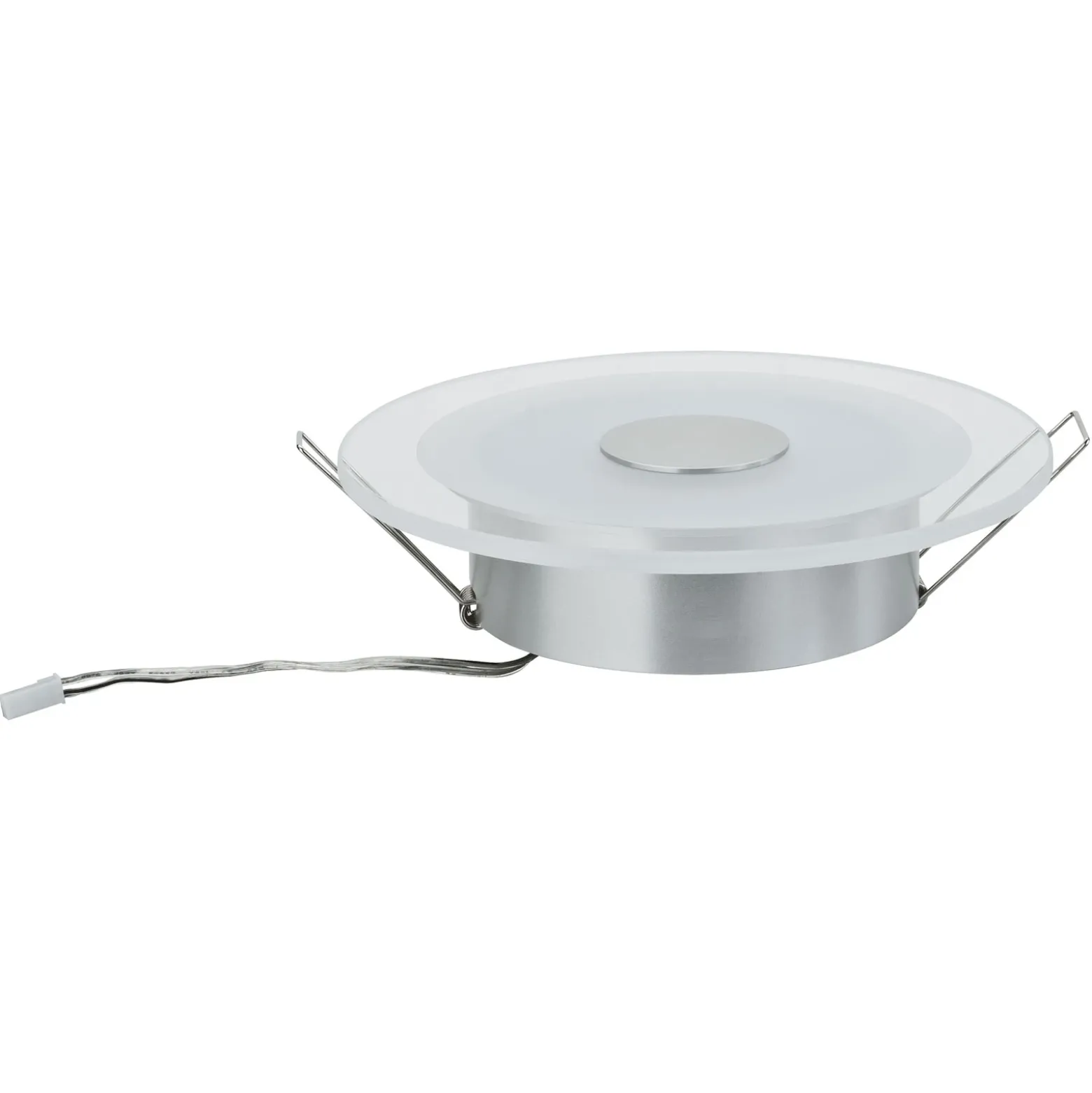 Sencilla lámpara empotrable LED Whirl, set de 3 u.