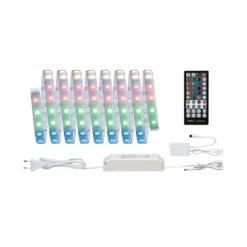 Set básico tira LED de 300 cm, RGB + blanco cálido