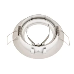 Set 3 lámparas LED empot. Coin Slim, blanco, IP23