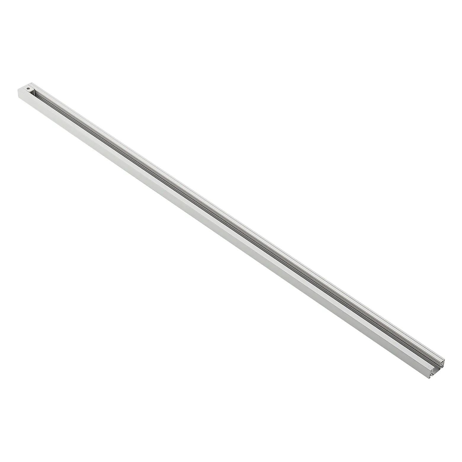 Sistema de rieles Lindby Linaro, Ø 7 cm, 4 luces, LED, blanco, CCT