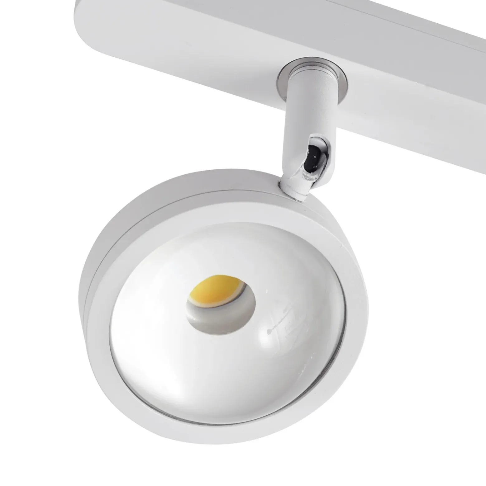 Sistema de rieles Lumaro de 48 V, focos, 5 luces, blanco, Ø 7 cm, atenuables