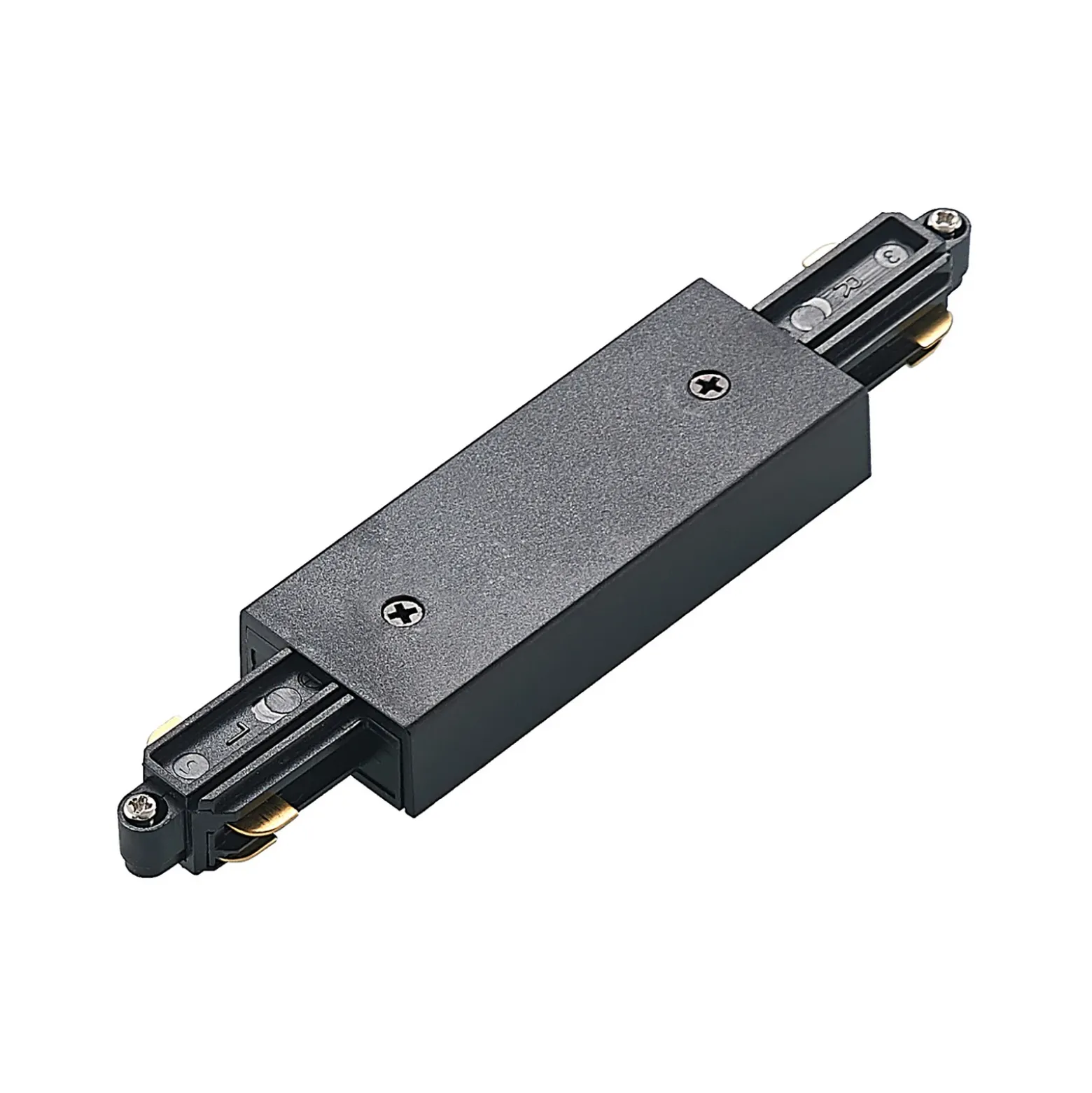 Sistema de riel Lindby Linaro, Ø 7 cm, 5 luces, LED, negro, CCT