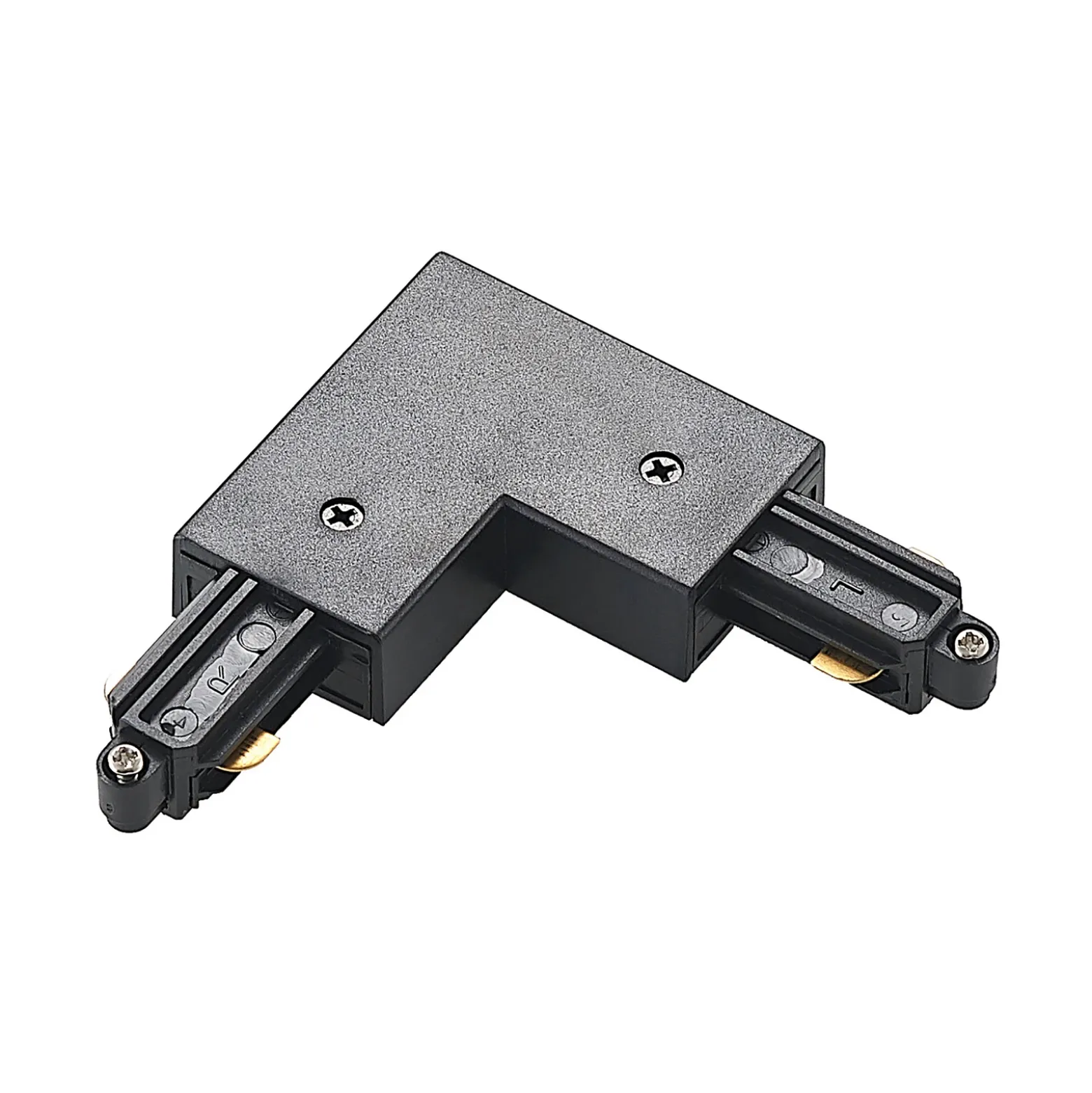 Sistema de riel Lindby Linaro, Ø 9,5 cm, 5 luces, LED, negro